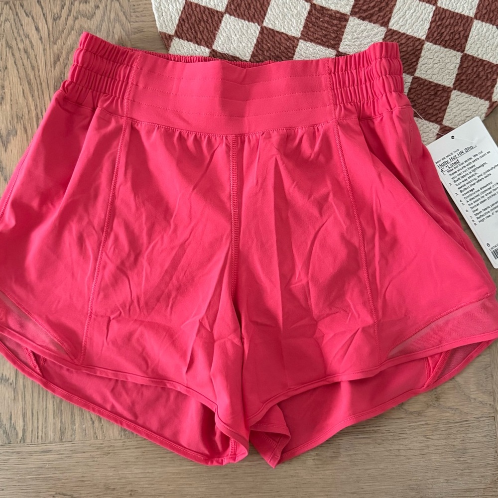 Women's Pink Lululemon Shorts